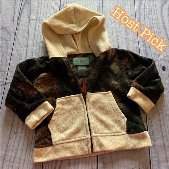 ✅2x Host Pick✅ Boy’s Trail Crest Fleece Jacket, 24M - Picture 1 of 5